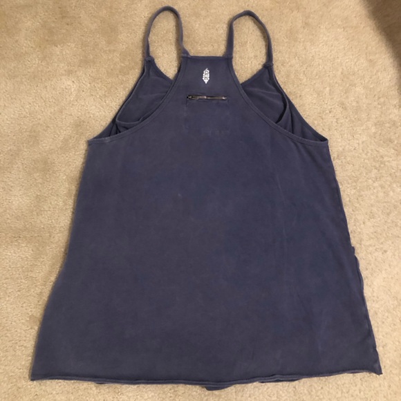 Free People Hot Shot Mini Dress With Pockets In Blue Indigo. NWOT! Sz XS,S,M,XL - Picture 3 of 12